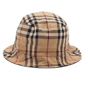 Burberry Reversible Check Bucket Hat